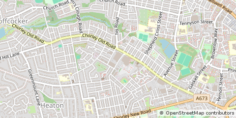 Map of Bolton