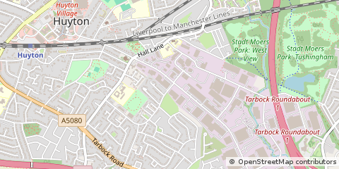 Map of Merseyside