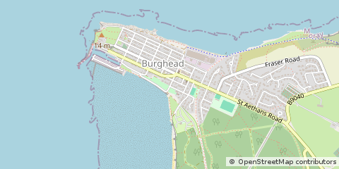 Map of Moray