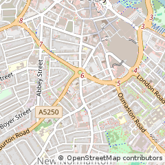 Map of Derby