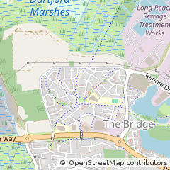 Map of Dartford, Kent