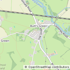 Map of Romsey, Hants