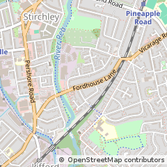 Map of Birmingham, W Midlands