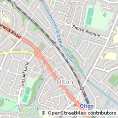 Map of Solihull, West Midlands