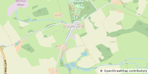 Map of Cardiff, Vale of Glamorgan