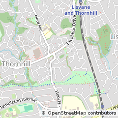 Map of Cardiff