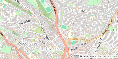 Map of Leeds