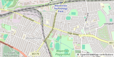 Map of Liverpool