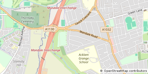 Map of Middlesbrough
