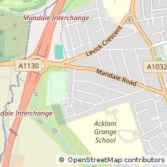 Map of Middlesbrough