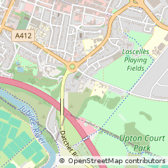 Map of Slough, Berkshire