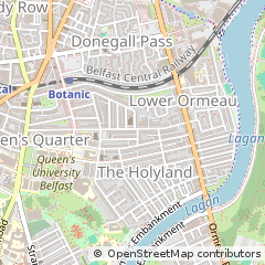 Map of Belfast