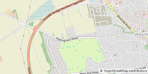 Map of Hull, East Yorkshire