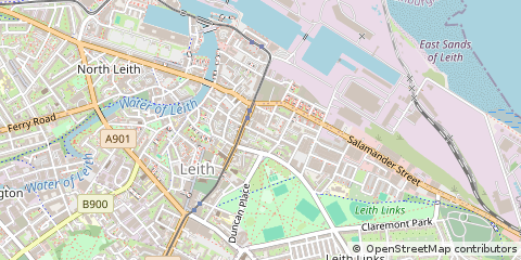 Map of Edinburgh