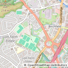 Map of Oldbury, West Midlands