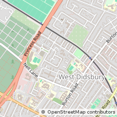 Map of Manchester, Greater Manchester