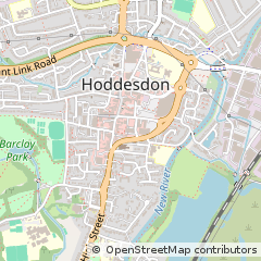 Map of Hoddesdon