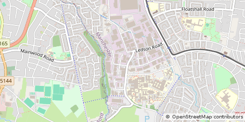 Map of Wythenshawe