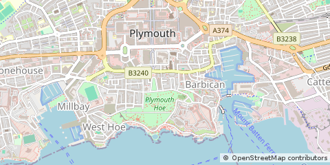 Map of Plymouth