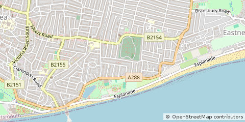 Map of Southsea