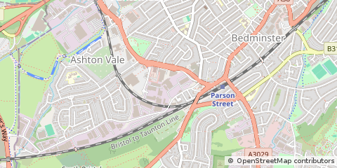Map of Bristol, Avon