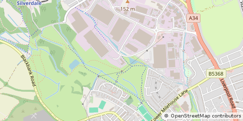 Map of Newcastle Under Lyme