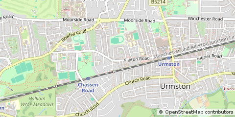 Map of Manchester