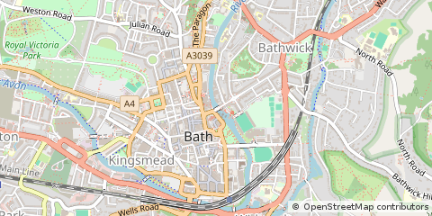 Map of Bath