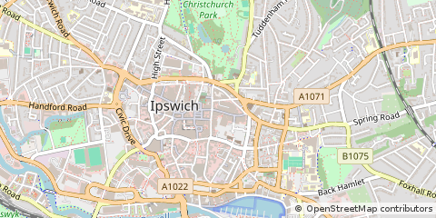 Map of Ipswich