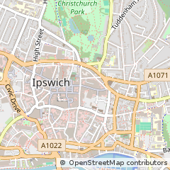 Map of Ipswich