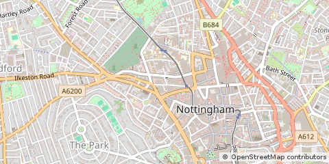 Map of Nottingham