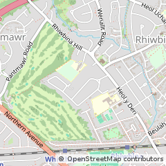 Map of Cardiff