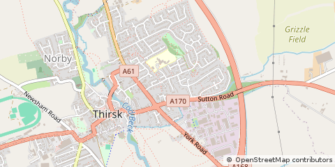 Map of Thirsk
