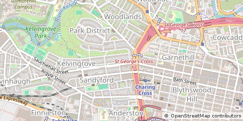 Map of Glasgow