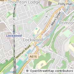 Map of Huddersfield