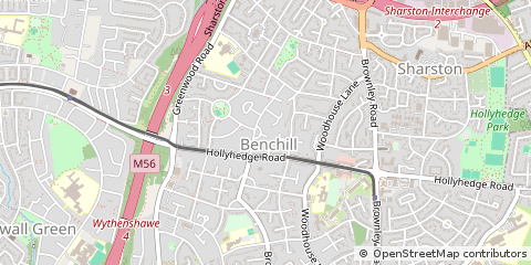 Map of Manchester