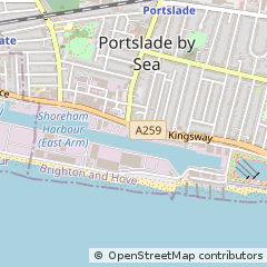Map of Brighton, East Sussex