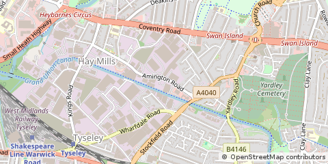 Map of Birmingham