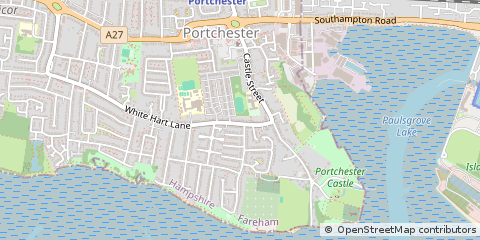 Map of Fareham