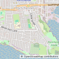 Map of Fareham