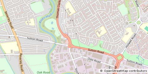 Map of Hull