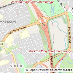 Map of Norton, Stockton-on-Tees