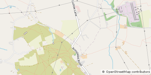 Map of Stoke on Trent, Staffordshire