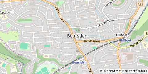 Map of Glasgow
