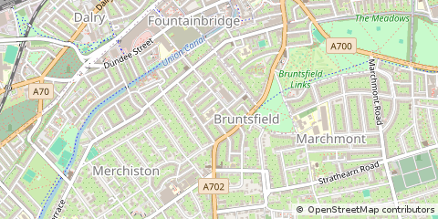 Map of Edinburgh