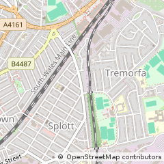 Map of Cardiff