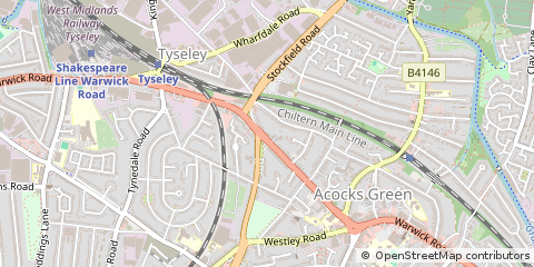 Map of Birmingham