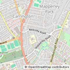 Map of Nottingham