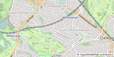 Map of Glasgow