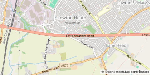 Map of Cheshire